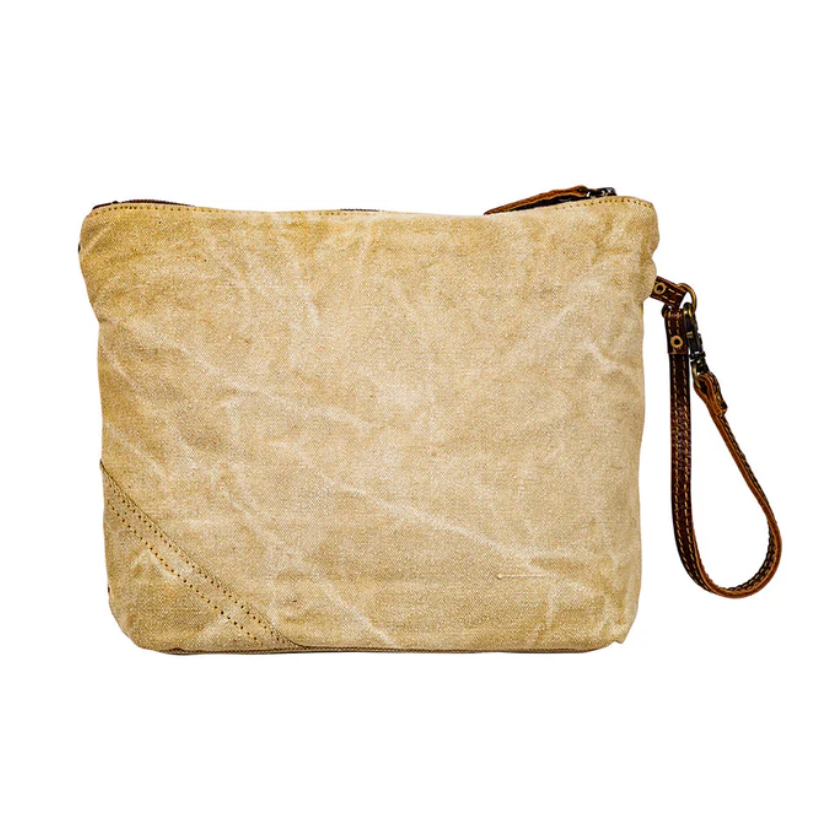 Myra | Blue Whales Bay Pouch *FINAL SALE*