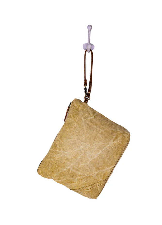 Myra | Blue Whales Bay Pouch *FINAL SALE*