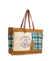 Myra | Blue Whales Bay Weekender Bag  *FINAL SALE*