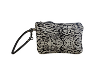 Myra | Snake Print Pouch *FINAL SALE*