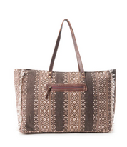 Myra | Tribal Spirit Adventure Weekender Bag In Brown  *FINAL SALE*