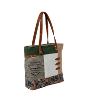 Myra | Boulangerie Floral Trim Tote Bag *FINAL SALE*