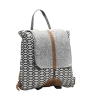 Myra | Honey Bee Print Backpack Bag  *FINAL SALE*