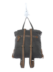 Myra | Honey Bee Print Backpack Bag  *FINAL SALE*