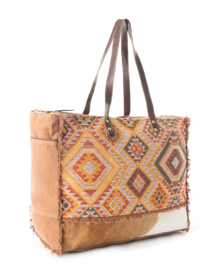 Myra | Saddle Weekender Bag  *FINAL SALE*