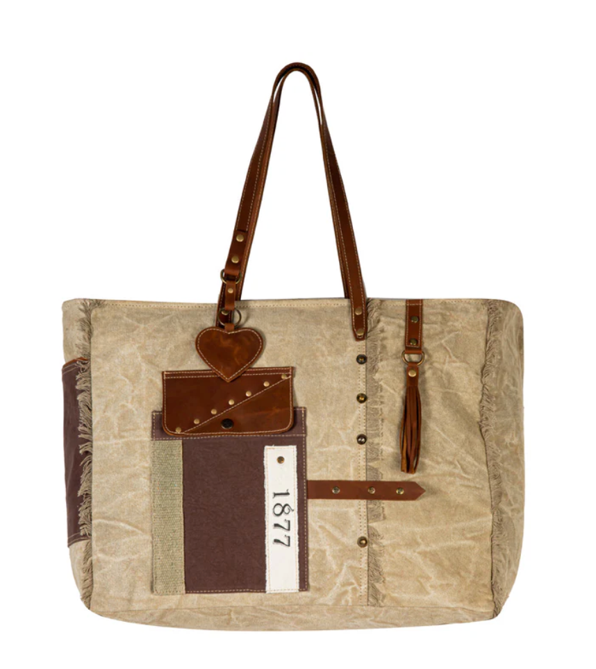 Myra | Yesteryear Vintage Style Weekender Bag  *FINAL SALE*