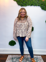 Sunny Prairie Frill Top