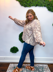 Sunny Prairie Frill Top