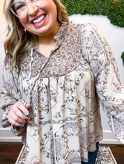 Sunny Prairie Frill Top