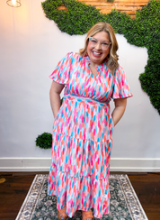 Canvas of Color Tiered Maxi Dress