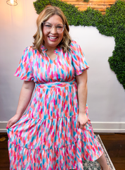 Canvas of Color Tiered Maxi Dress