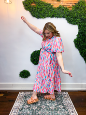 Canvas of Color Tiered Maxi Dress