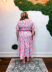 Canvas of Color Tiered Maxi Dress