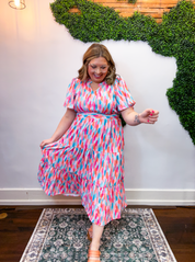 Canvas of Color Tiered Maxi Dress