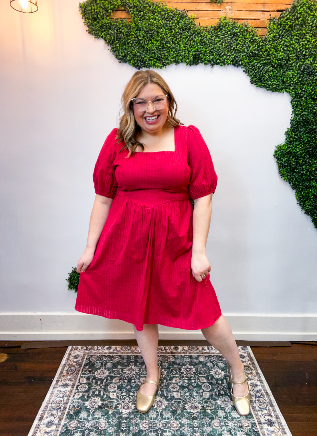 Ever After Red Mini Dress