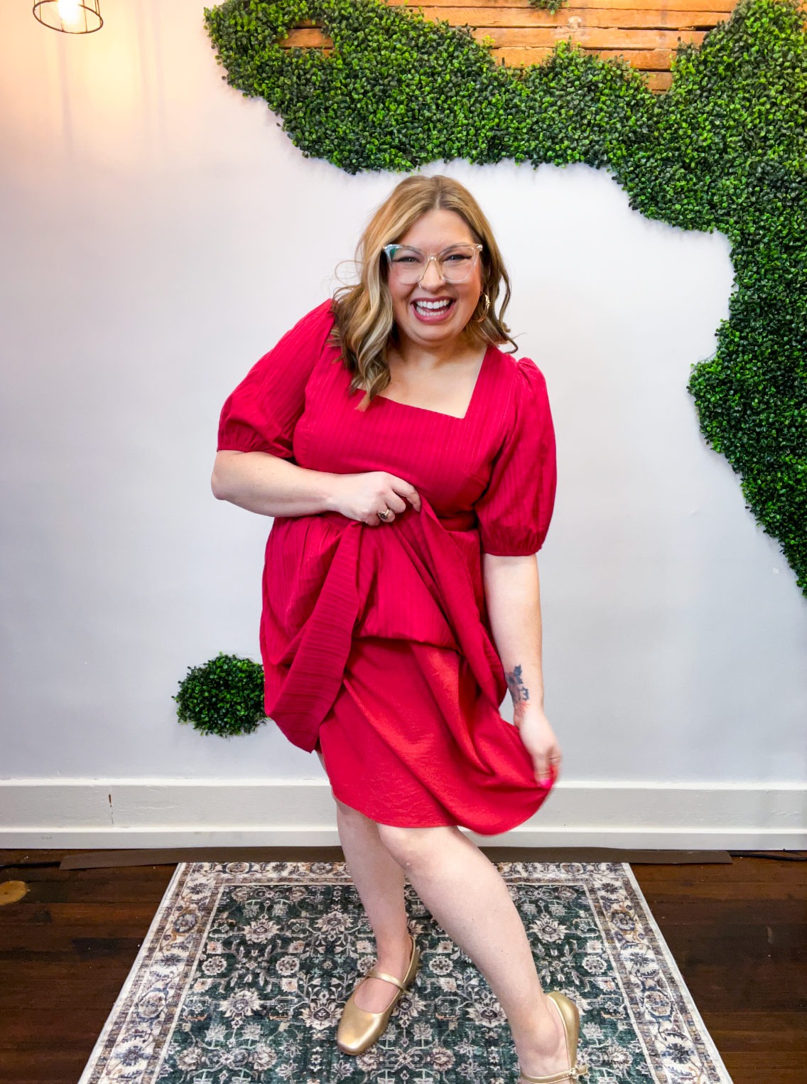 Ever After Red Mini Dress