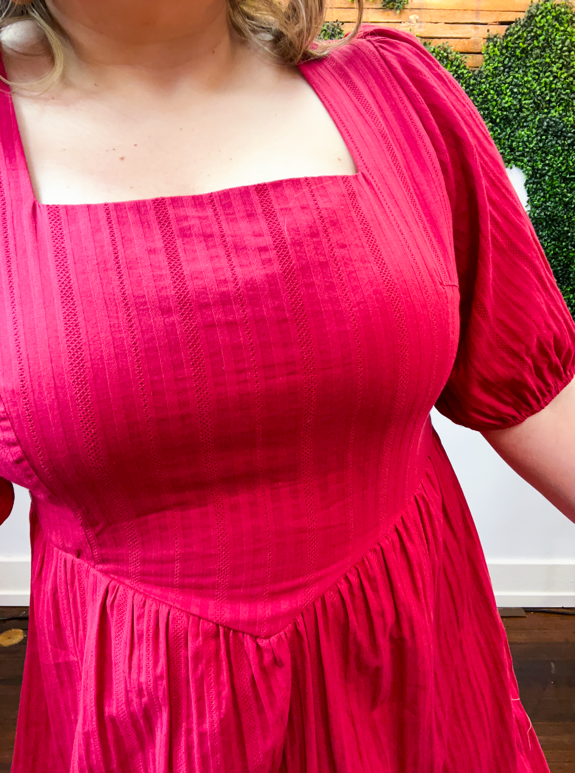 Ever After Red Mini Dress