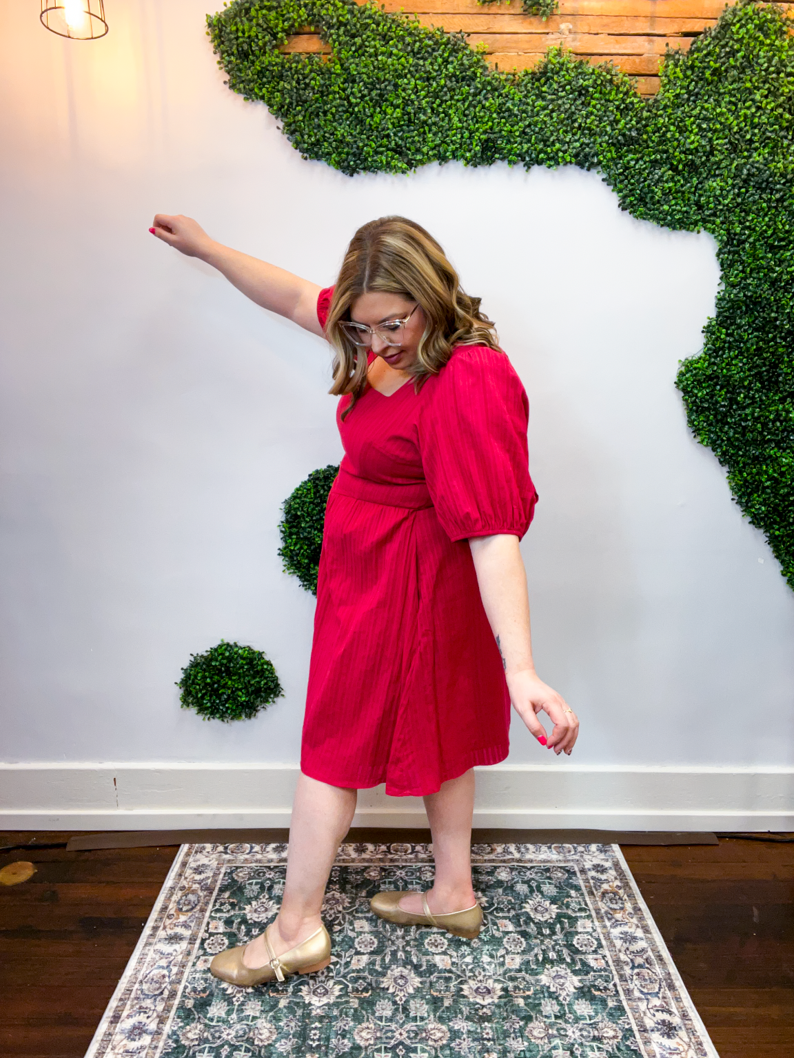 Ever After Red Mini Dress