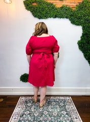 Ever After Red Mini Dress