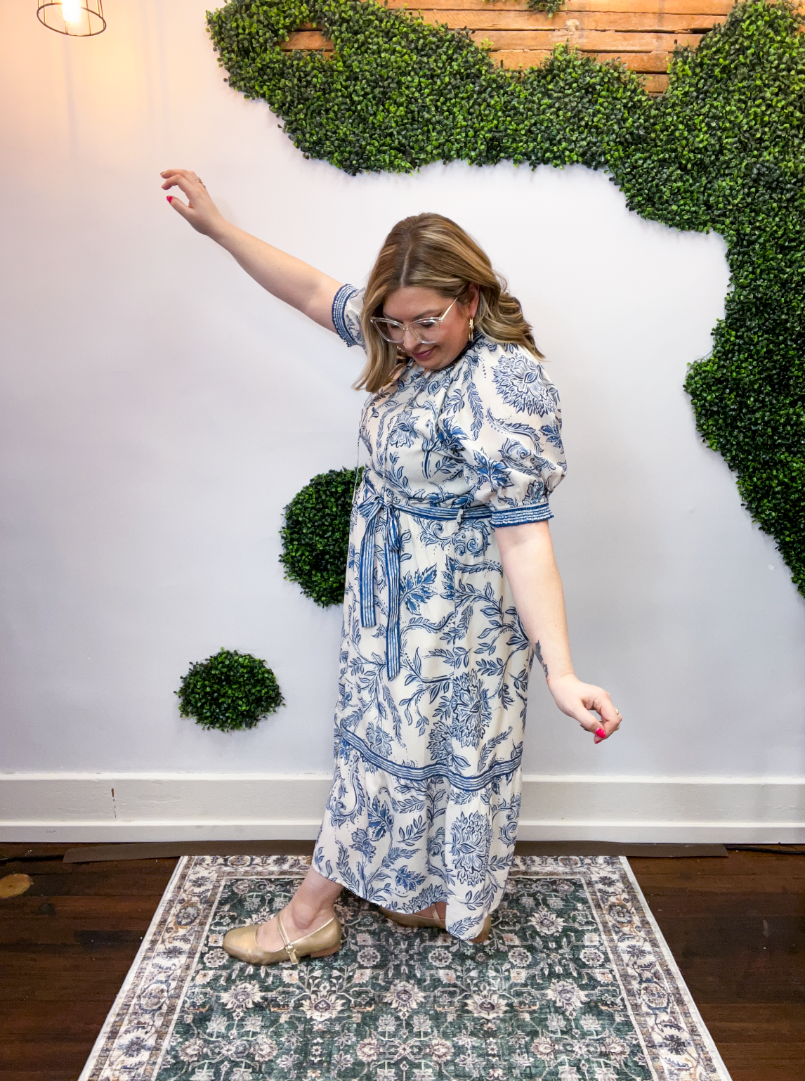 Borderline Beautiful Midi Dress *40% OFF * FINAL SALE*