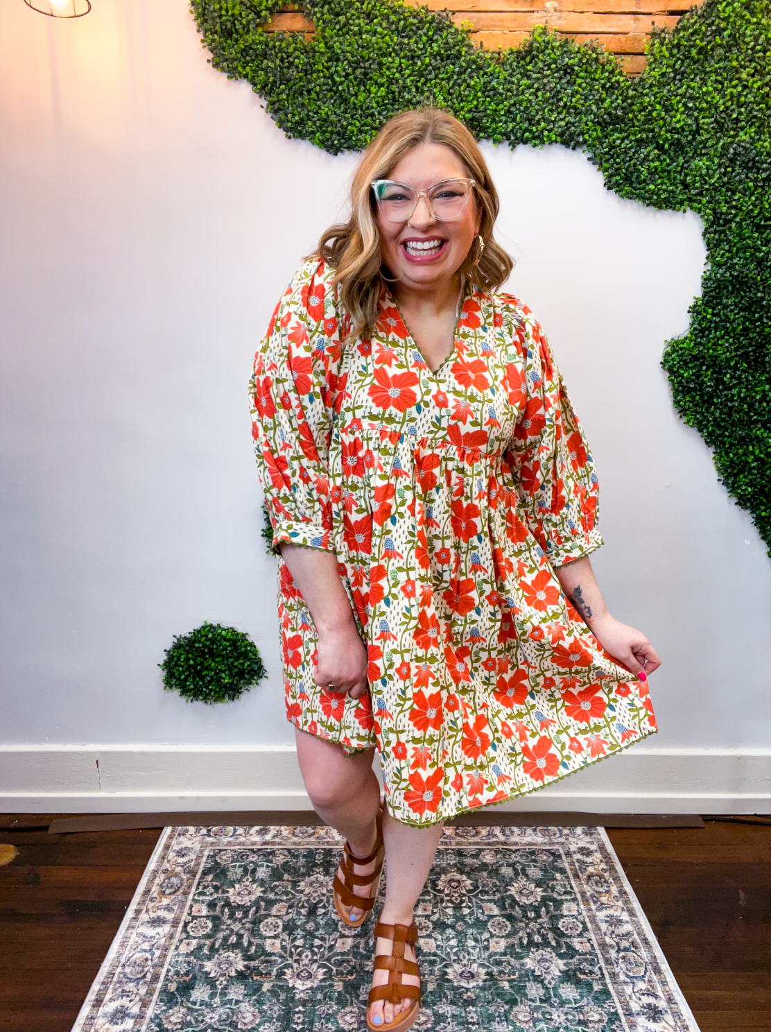 Petals on Broadway Dress