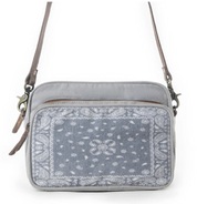 Myra | Paisley Plains Pouch in Smoky Ash *FINAL SALE*