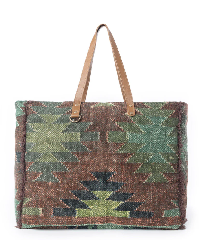 Myra | Canyon Range Weekender Bag in Olive Green *FINAL SALE*