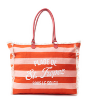 Myra |  Saint Tropez Weekender Bag In Red *FINAL SALE*