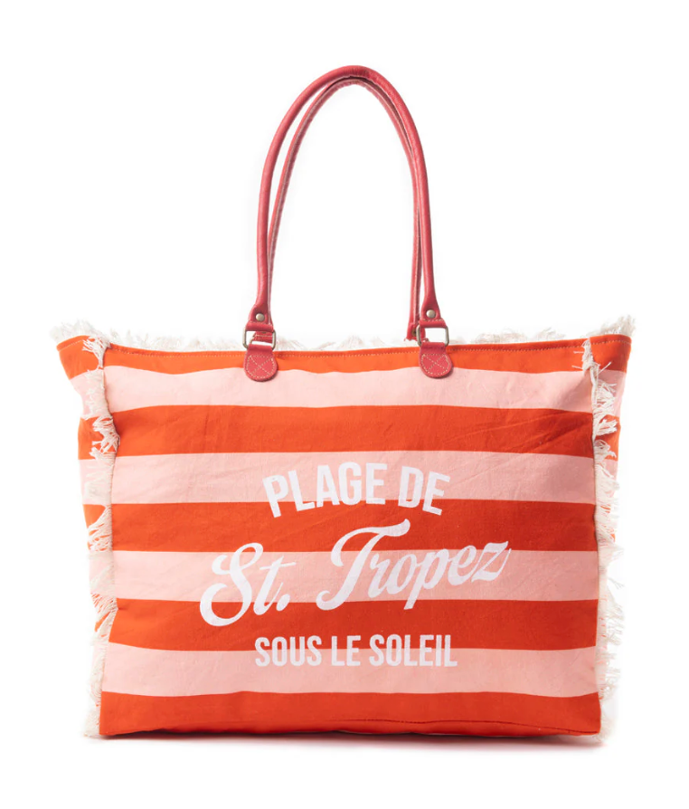 Myra |  Saint Tropez Weekender Bag In Red *FINAL SALE*