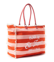 Myra |  Saint Tropez Weekender Bag In Red *FINAL SALE*