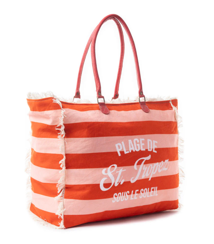 Myra |  Saint Tropez Weekender Bag In Red *FINAL SALE*