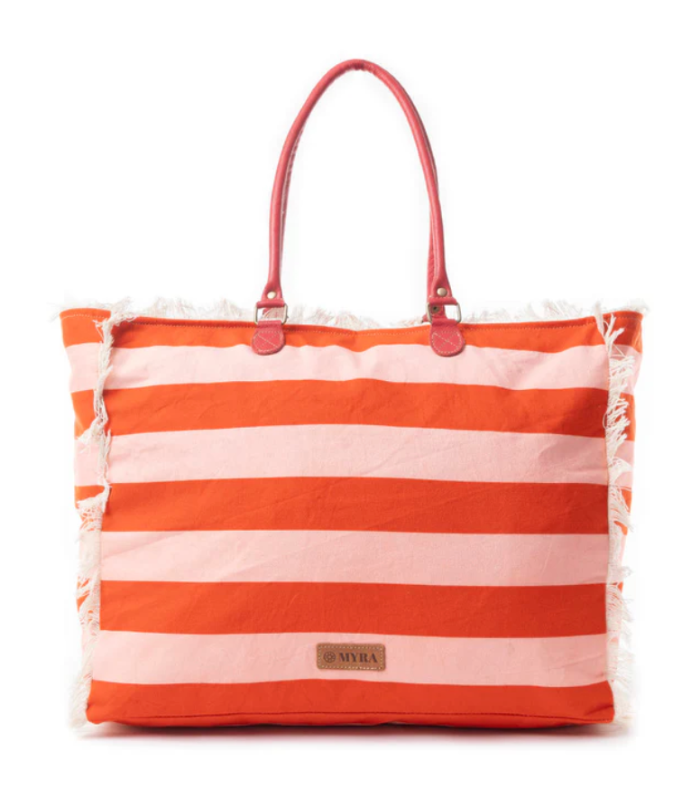 Myra |  Saint Tropez Weekender Bag In Red *FINAL SALE*