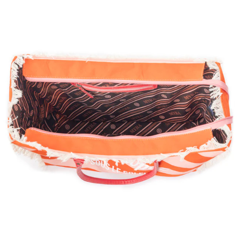 Myra |  Saint Tropez Weekender Bag In Red *FINAL SALE*