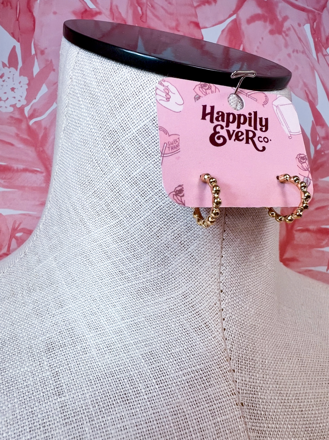 Ball Dot Hoops *Final Sale*