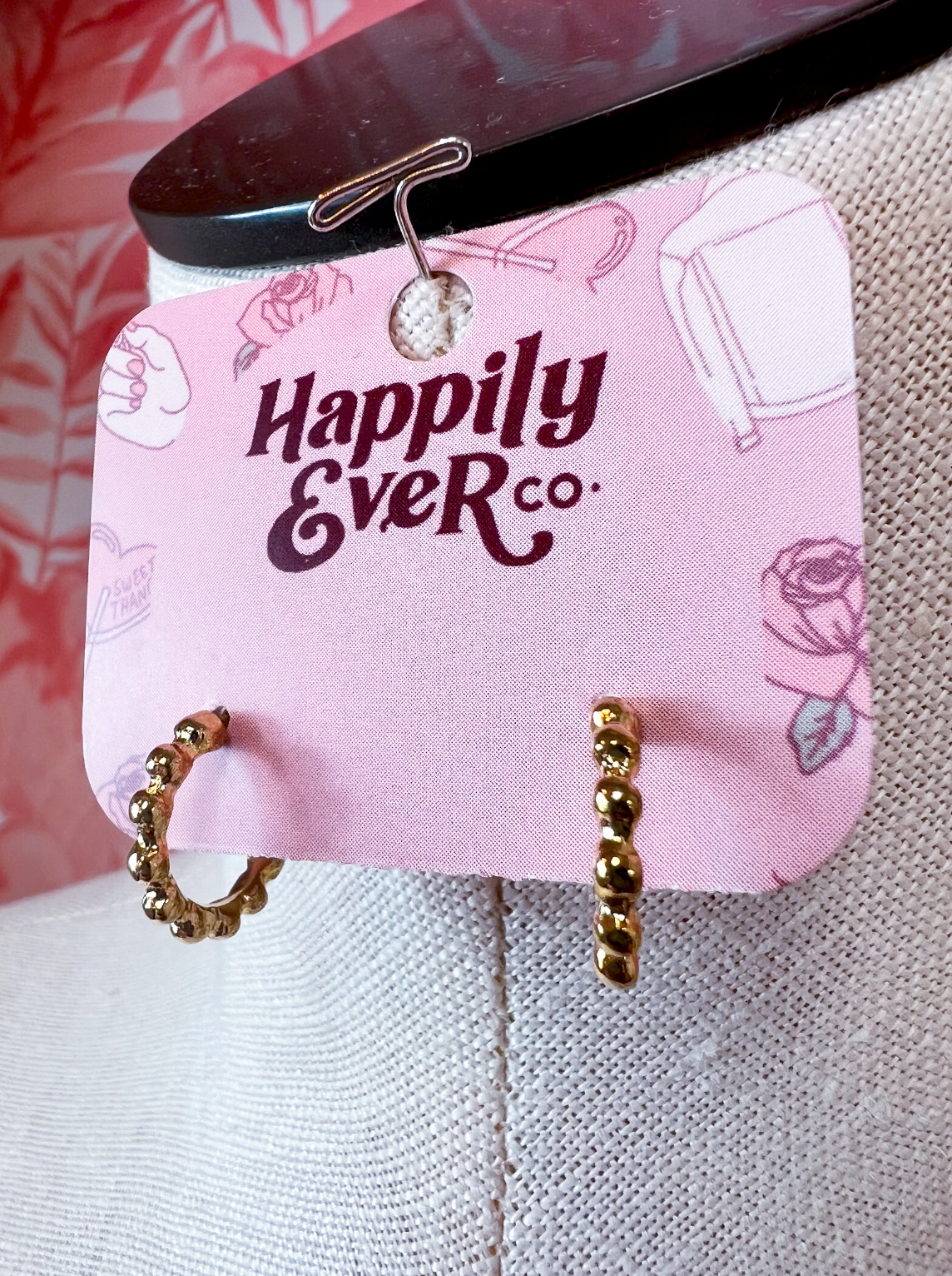 Ball Dot Hoops *Final Sale*