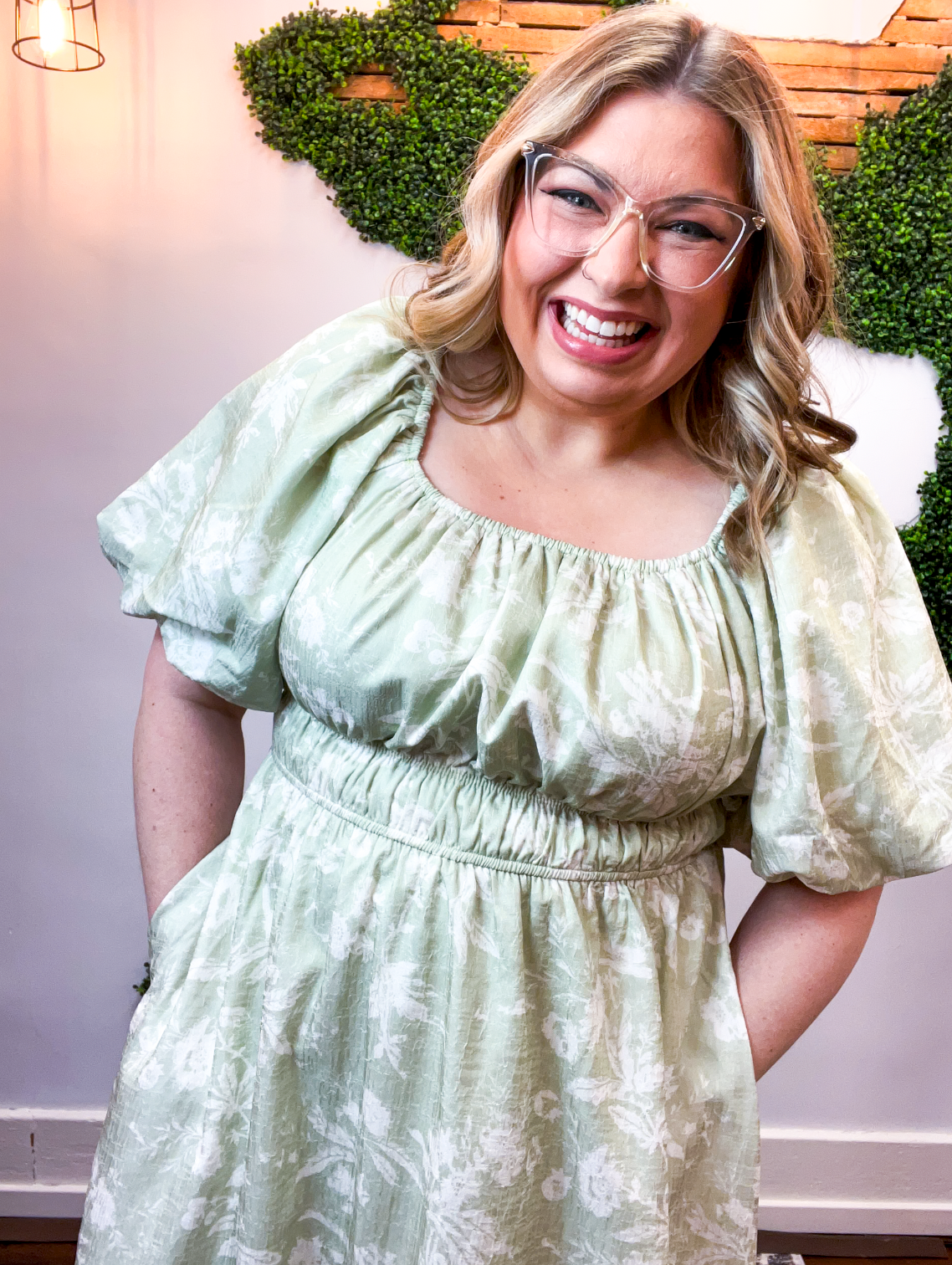 Meadowlight Whimsy Midi Dress