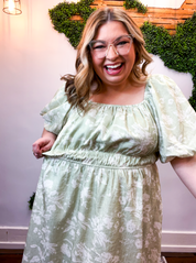 Meadowlight Whimsy Midi Dress