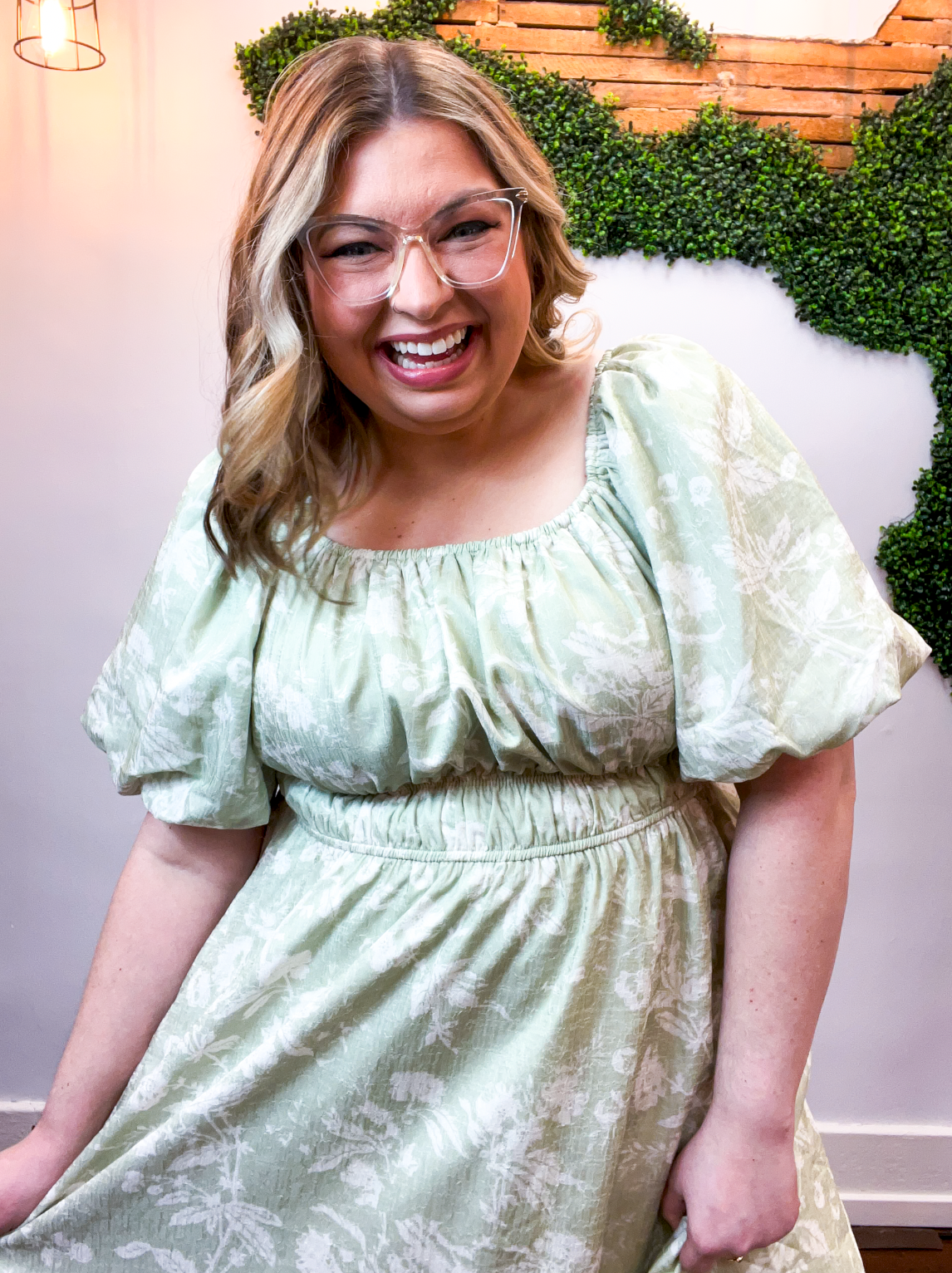 Meadowlight Whimsy Midi Dress