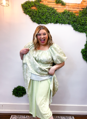 Meadowlight Whimsy Midi Dress