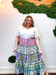 Easel | Mixed Feelings Maxi Skirt