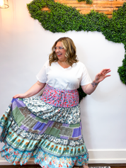 Easel | Mixed Feelings Maxi Skirt