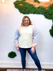 Picnic Plans Plaid Top in Banana Yellow *40% OFF* ALL SALES ARE FINAL*