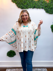 Easel | Desert Daydream Blouse