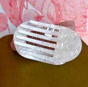 Jumbo Lay Flat Oval Hair Claw Clip