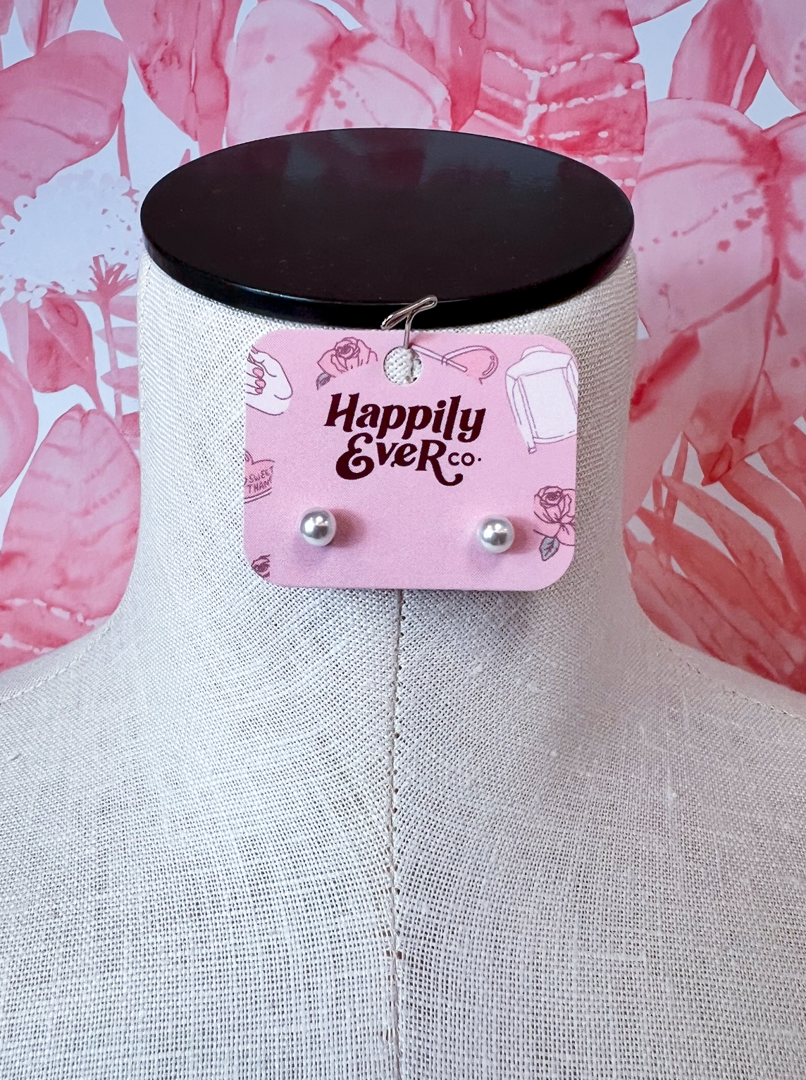 Timeless Faux Pearl Earrings  *Final Sale*