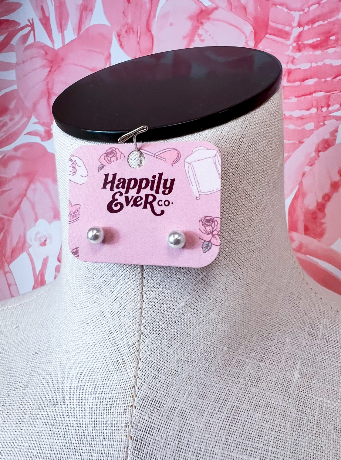 Timeless Faux Pearl Earrings  *Final Sale*