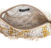 Myra | Golden Prairie Leaf Clutch Pouch *FINAL SALE*