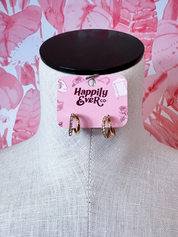 Glass Slipper Hoops *Final Sale*