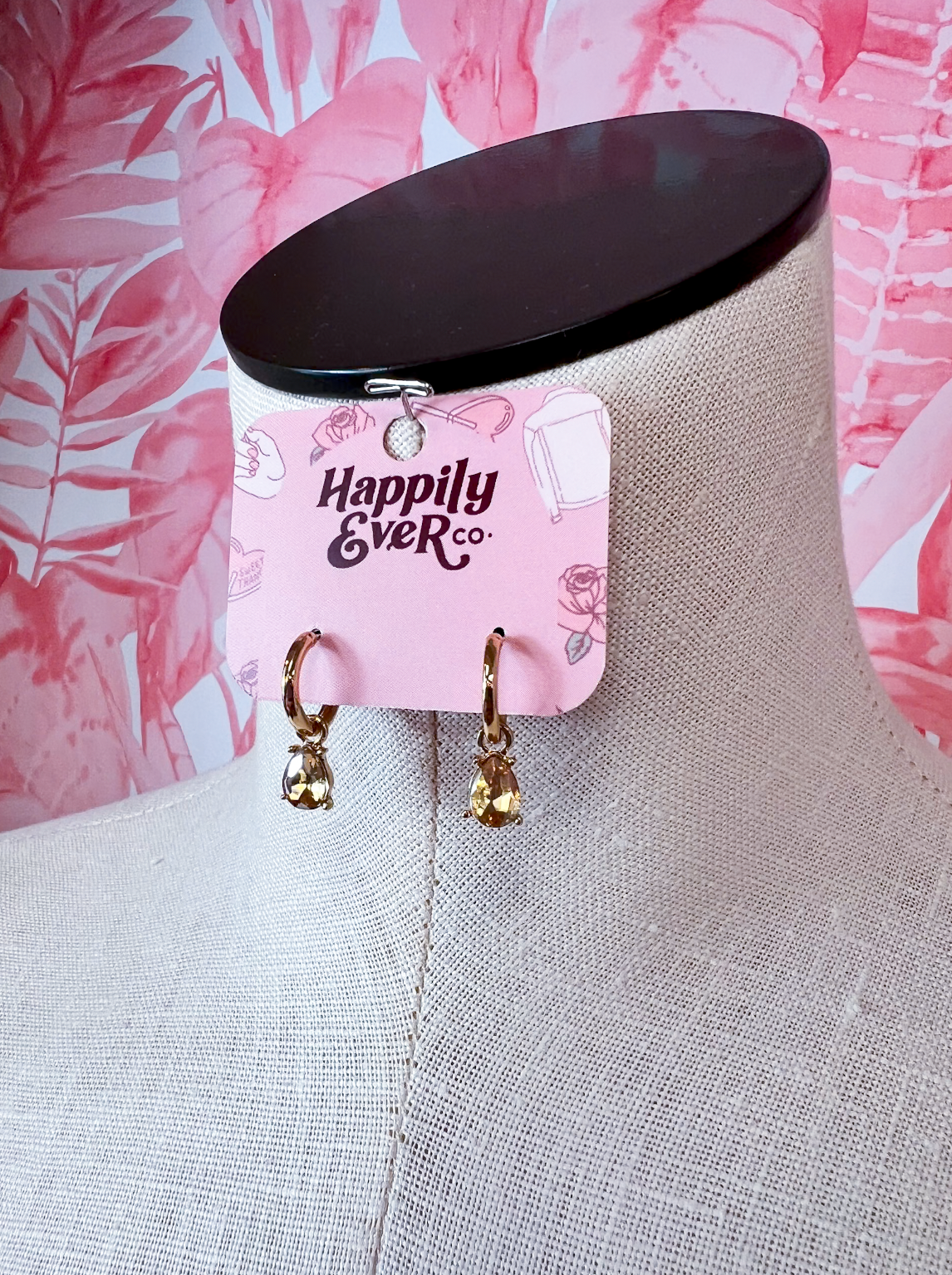 Champagne Dreams Hoops *Final Sale*