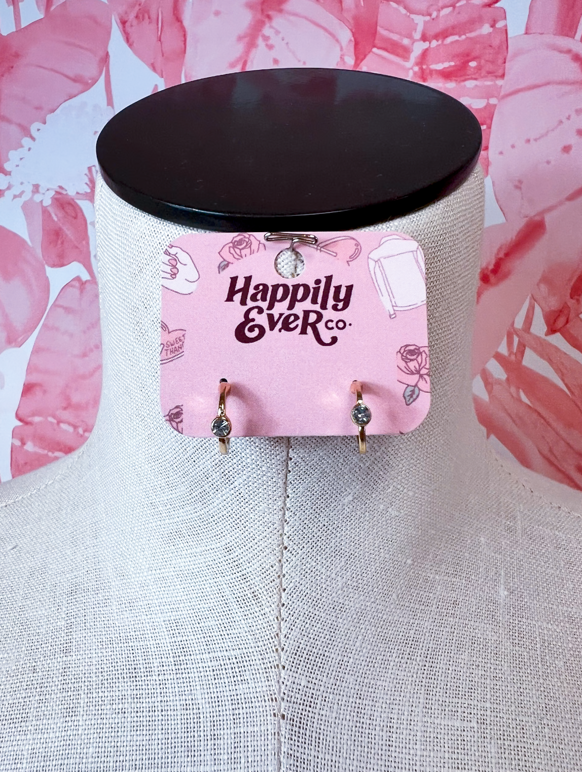 Crystal Clear Hoops *Final Sale*